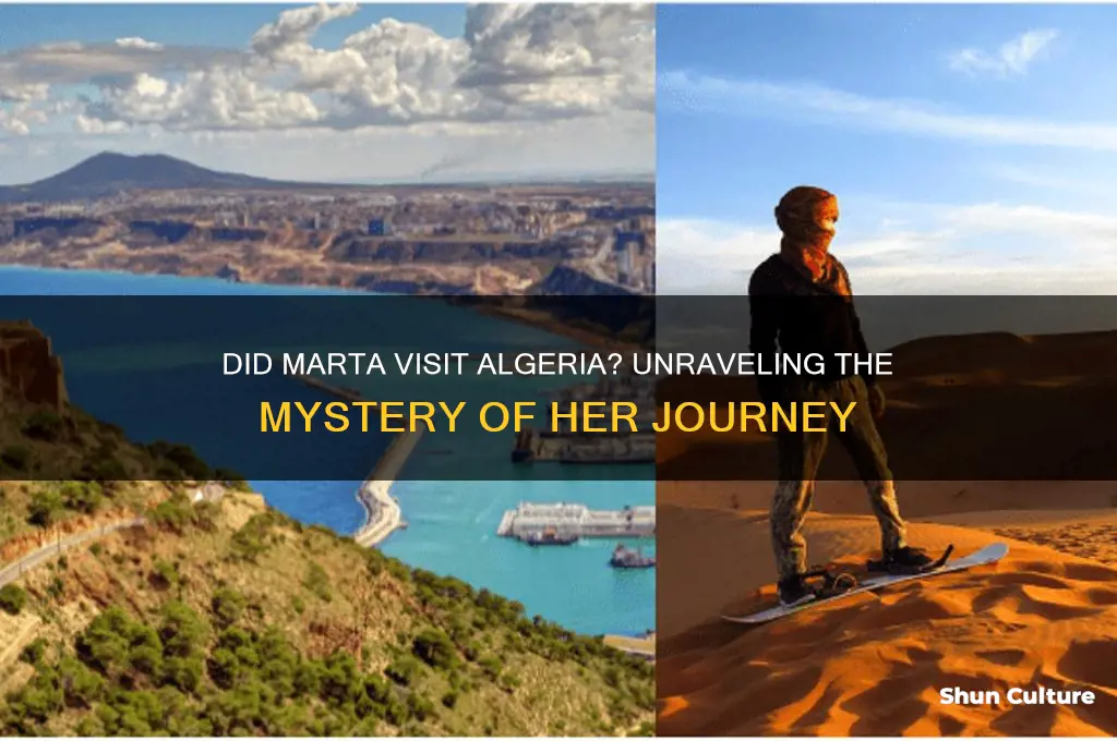 did marta go to algeria