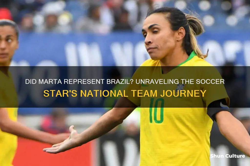 did marta play for brazil