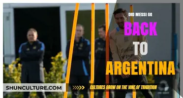 Messi's Homecoming: The Return to Argentina