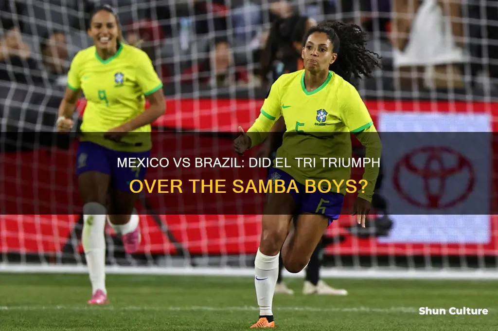 did mexico win vs brazil