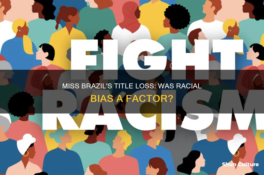 did miss brazil lose title because she was black