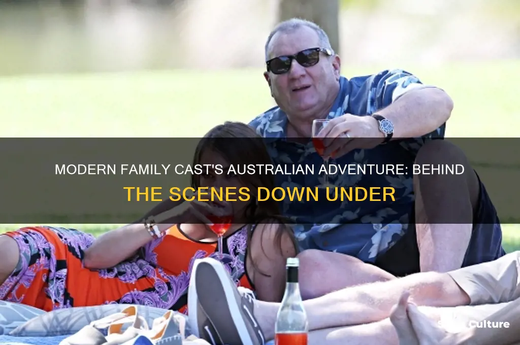 did modern family cast go to australia