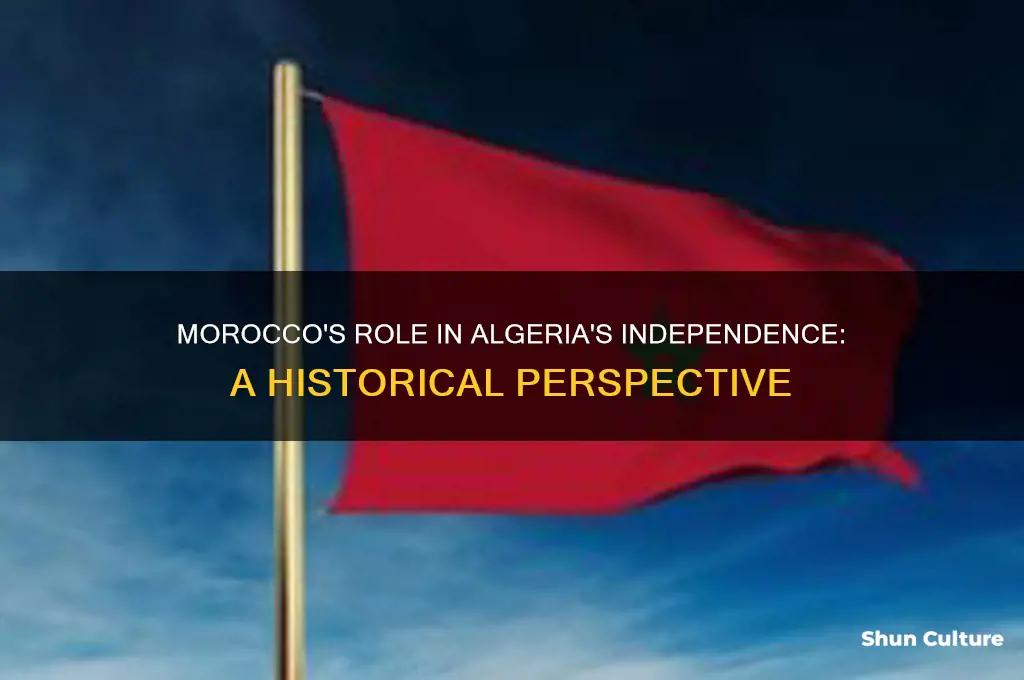 did morocco help algeria