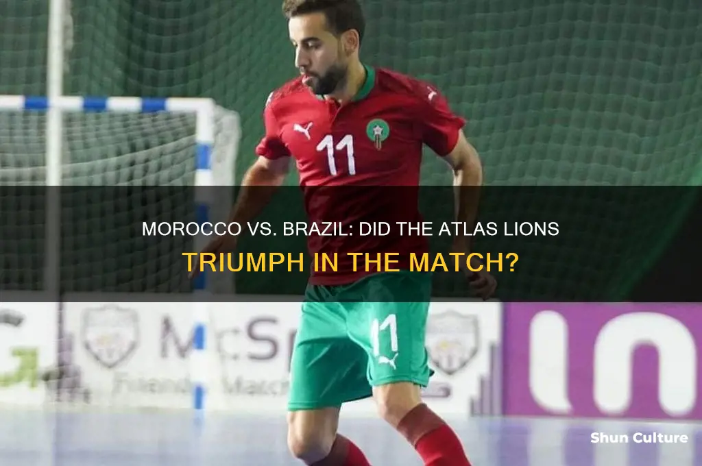 did morocco win against brazil