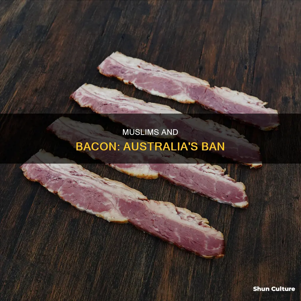 did muslims try to ban bacon in australia