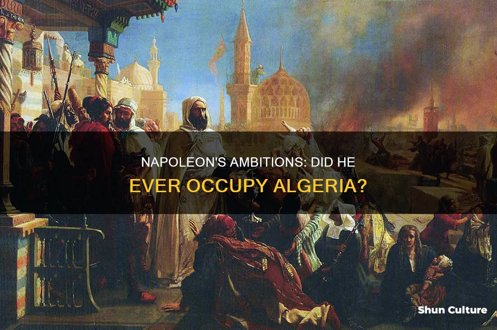did napoleon occupy algeria