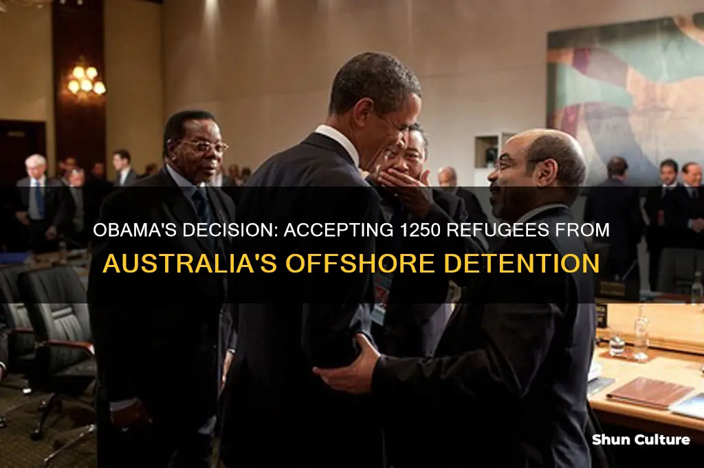 did obama agree to take in 1250 illegals from australia