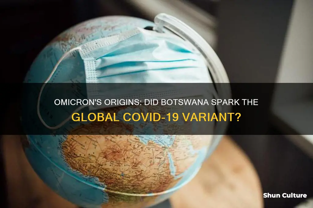 did omicron start in botswana