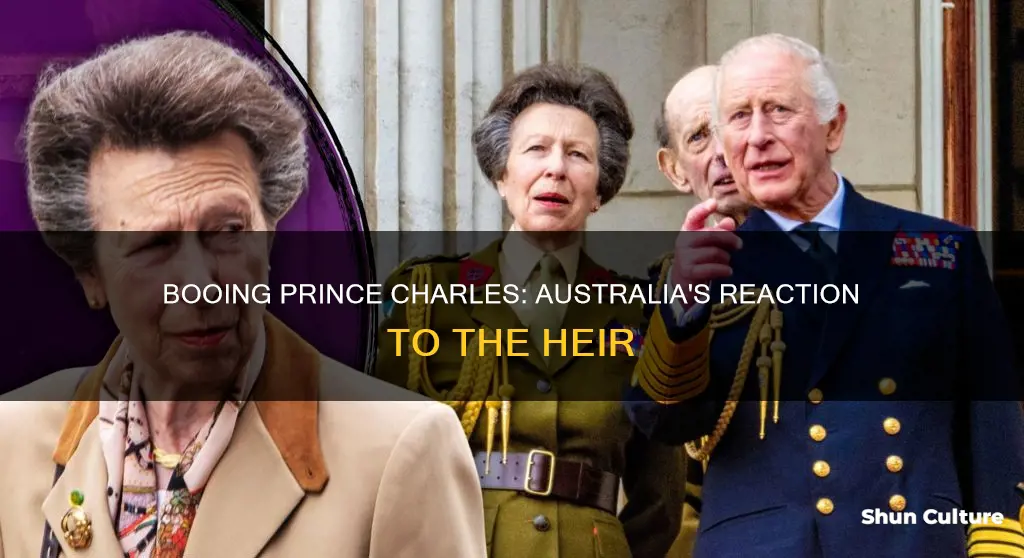 did people boo prince charles in australia