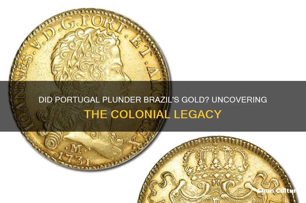 did portugal steal brazil