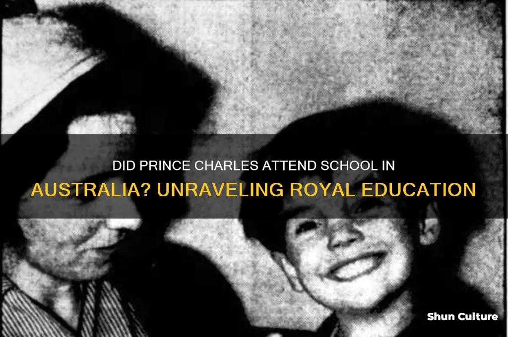 did prince charles go to school in australia