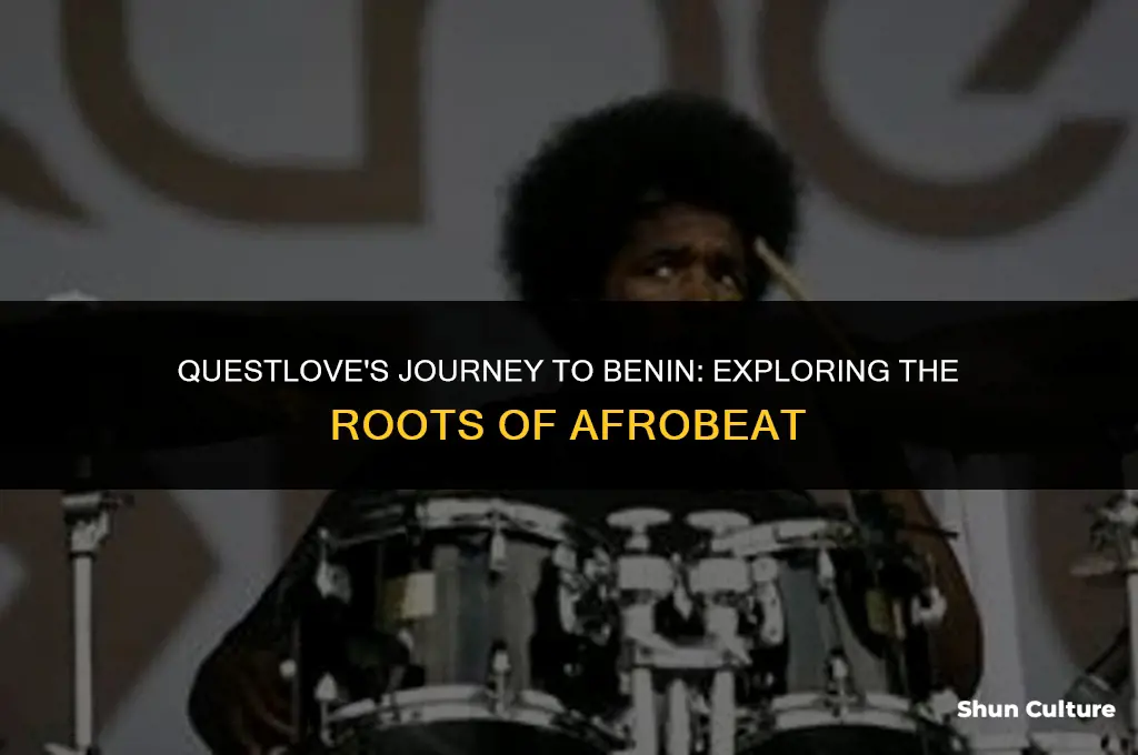 did questlove visit benin