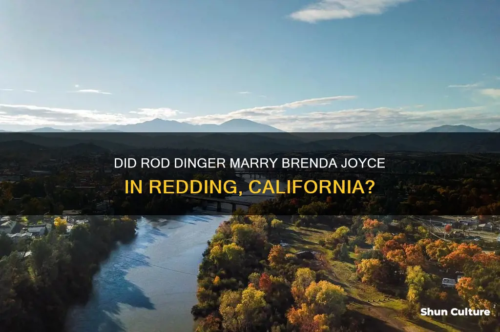 did rod dinger marry brenda joyce brazil redding california
