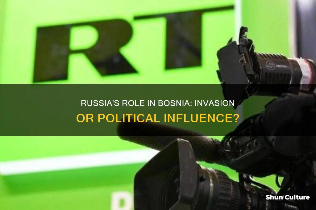 did russia invade bosnia