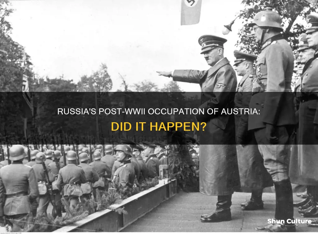 did russia occupy austria after ww2