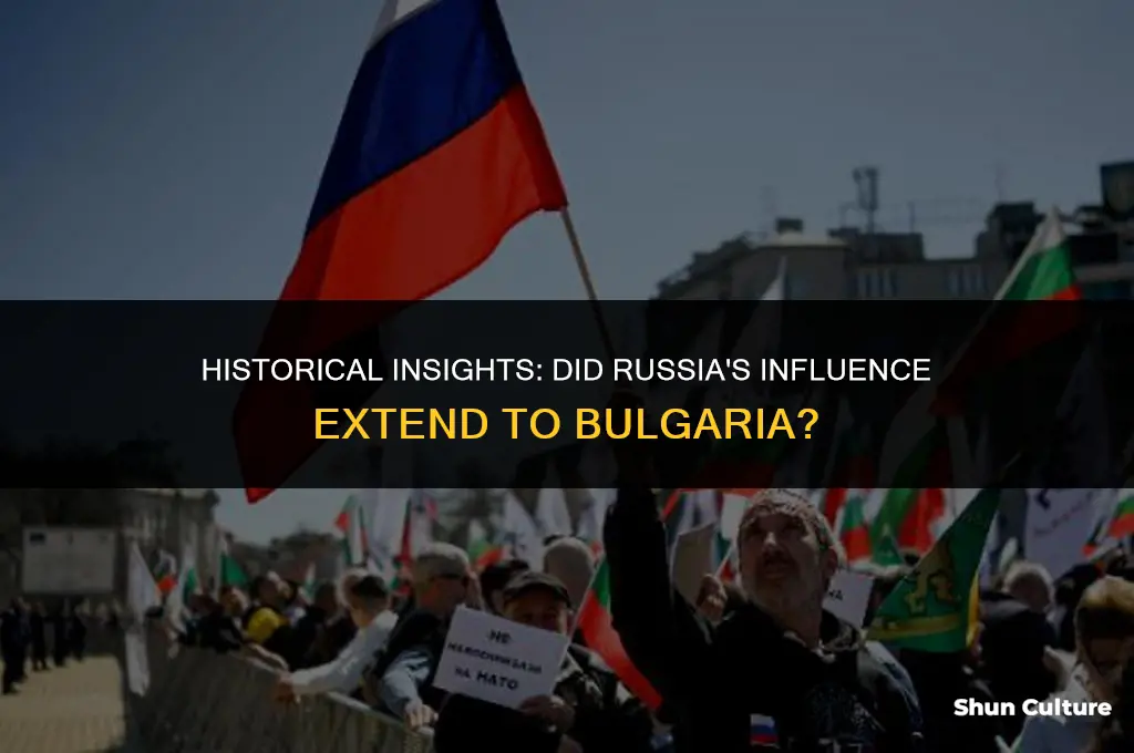did russia take bulgaria