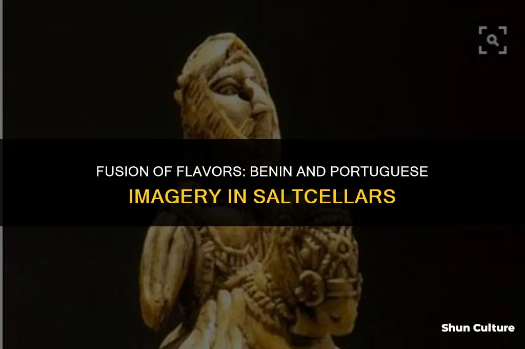 did saltcellars combine benin and portugese imagery