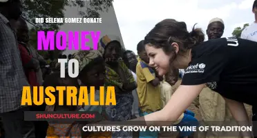 Selena Gomez's Generous Donation to Australia
