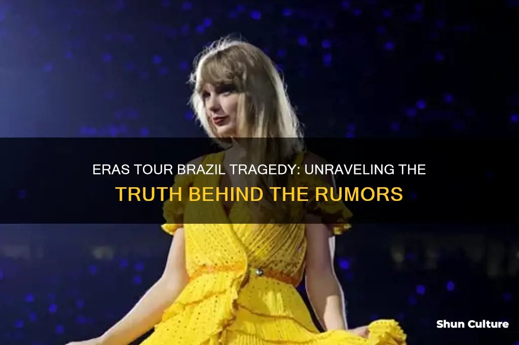 did someone die at eras tour brazil