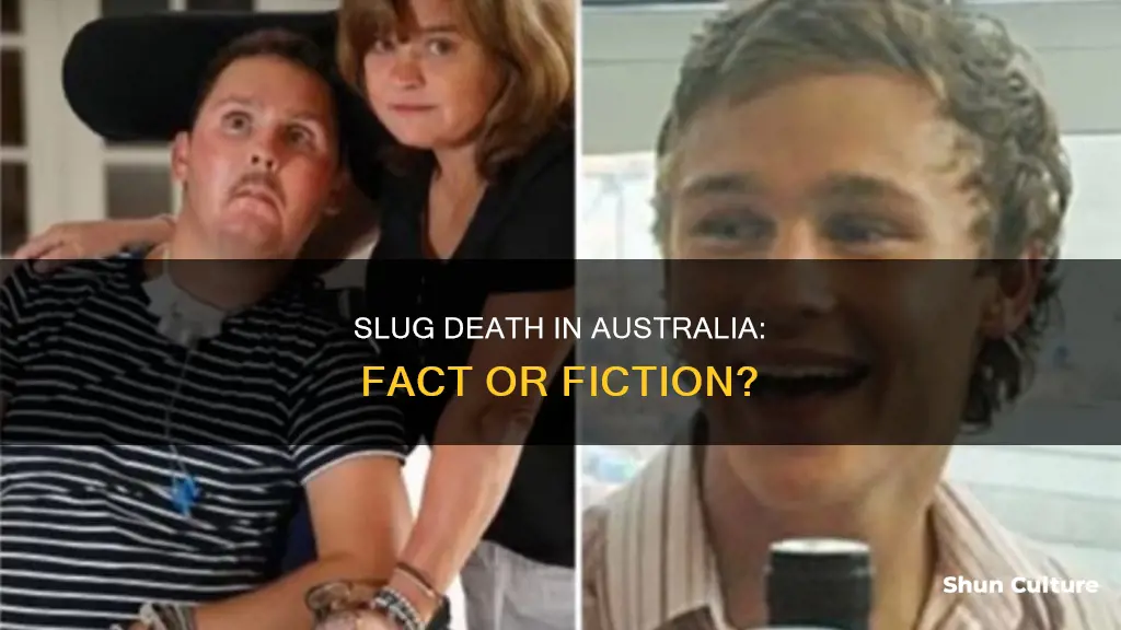 did someone in australia die from eating a slug
