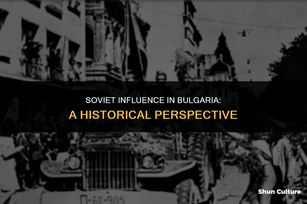 did soviet union control bulgaria