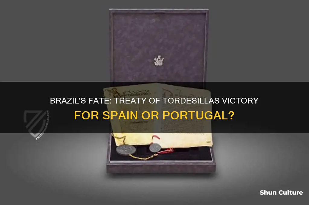 did spain or portugal win brazil treaty of tordesillas