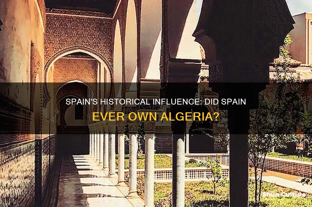 did spain own algeria