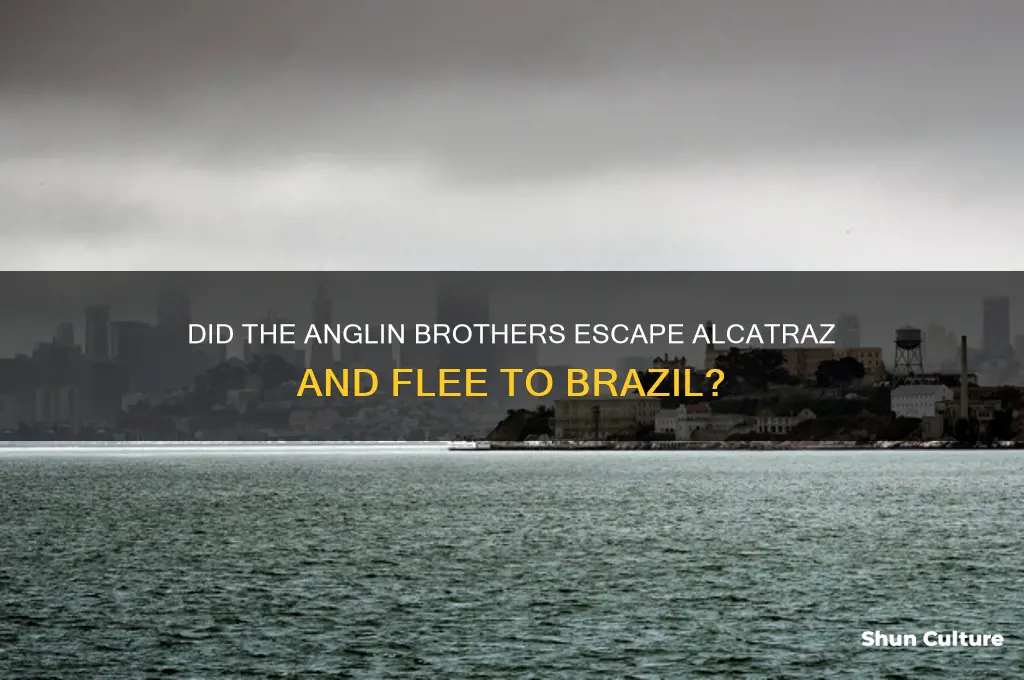 did the anglin brothers escape to brazil