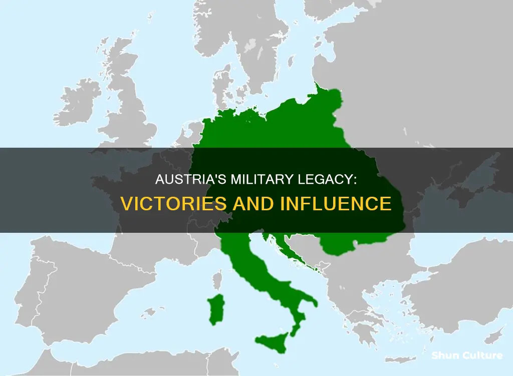 did the austrian empire win any wars