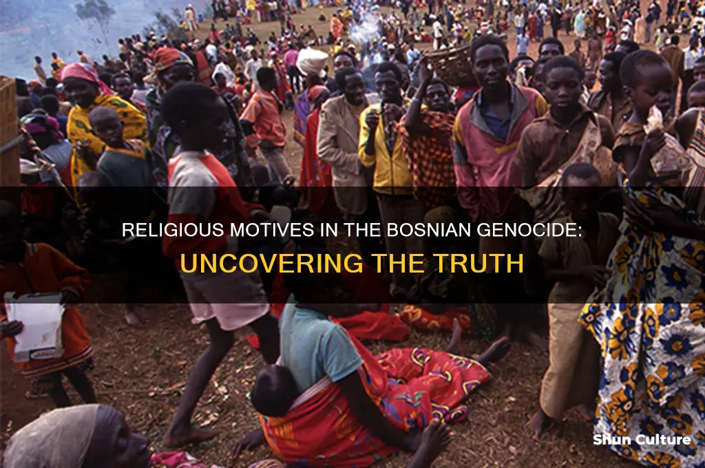 did the bosnian genocide have religious motives