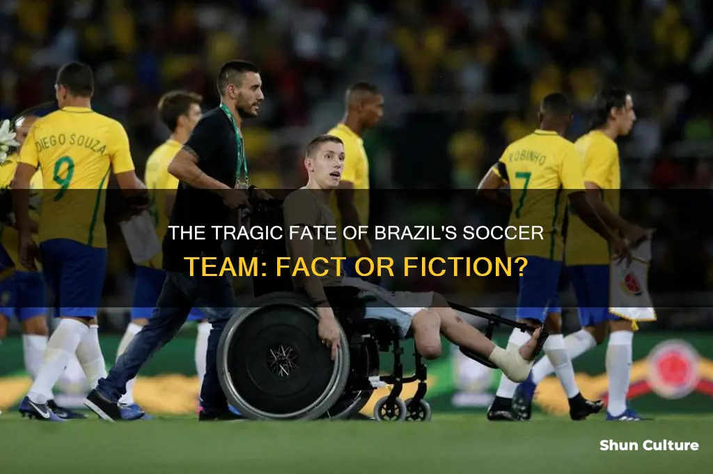 did the brazil soccer team died