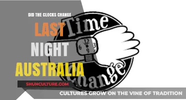 Clocks Spring Forward in Australia: Daylight Saving Time Arrives