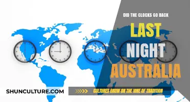 Australia's Daylight Saving Time: Did Clocks Go Back Last Night?