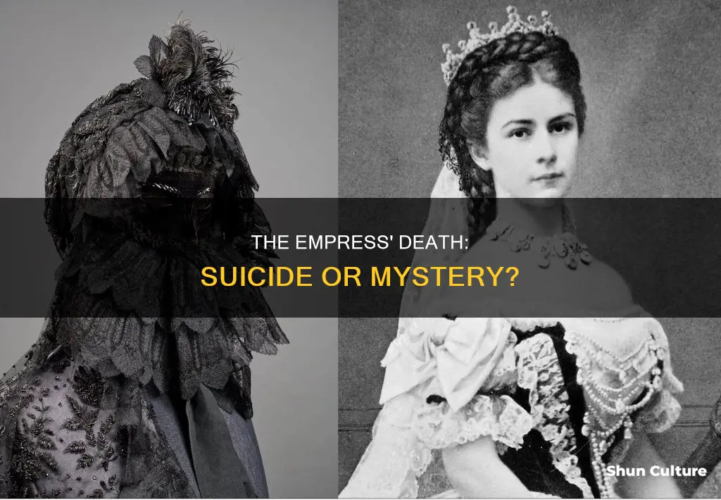 did the empress of austria kill herself