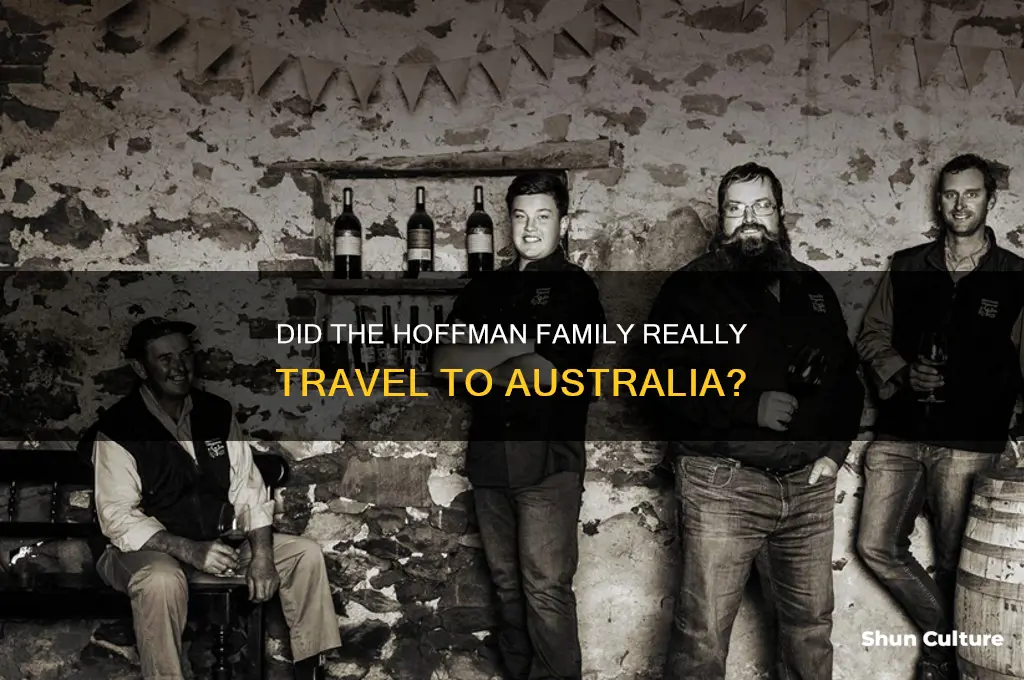 did the hoffman family go to australia