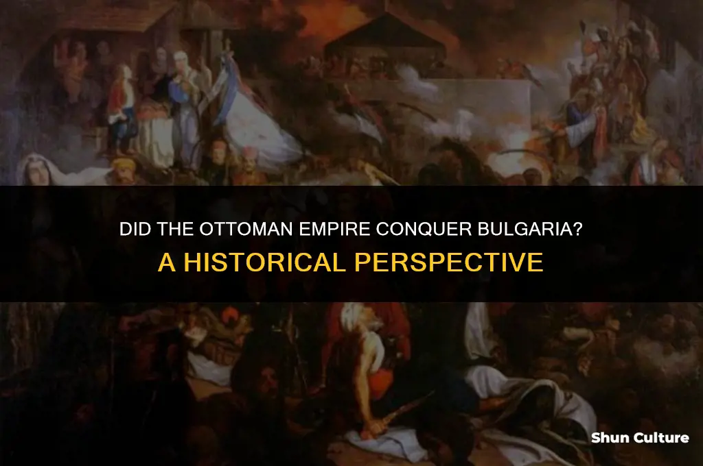 did the ottoman empire find bulgaria
