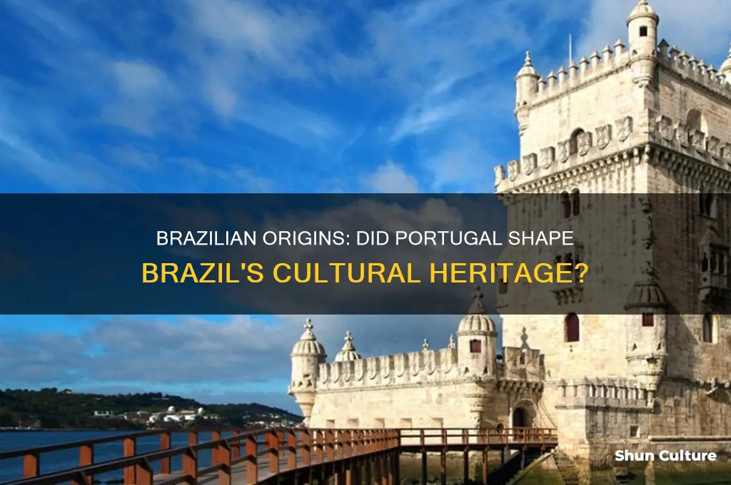 did the people from brazil came from portugal