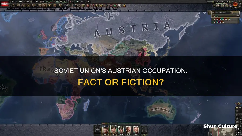 did the solviet union occupy austria