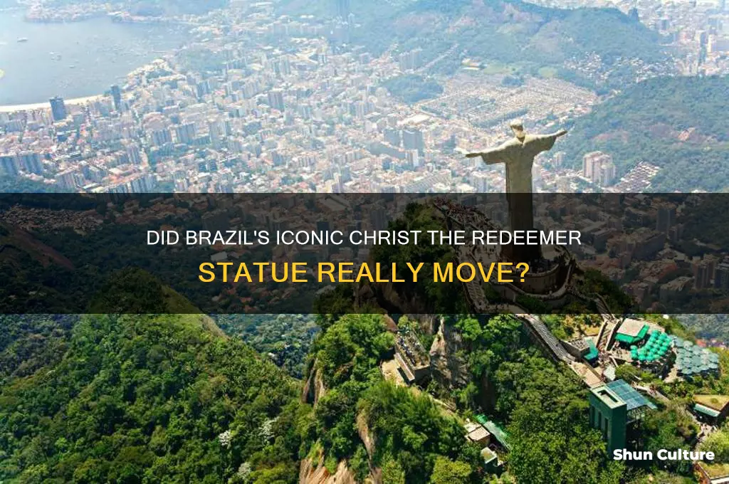 did the statue in brazil really move