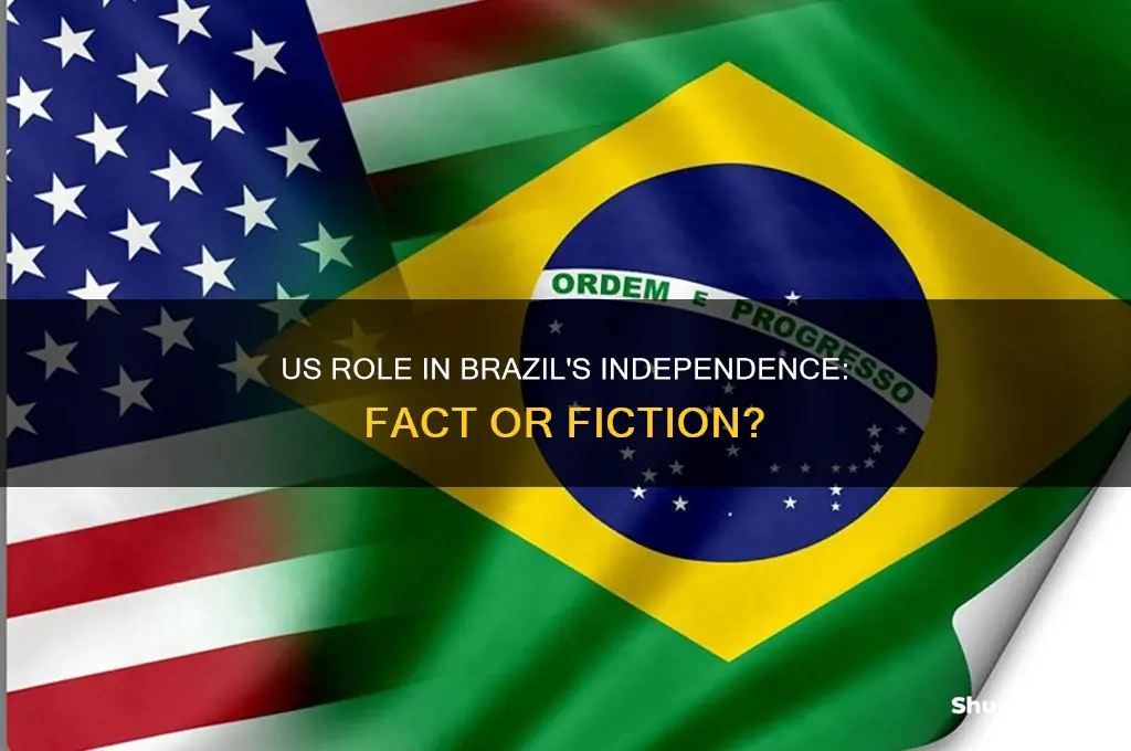did the us help brazil gain independence