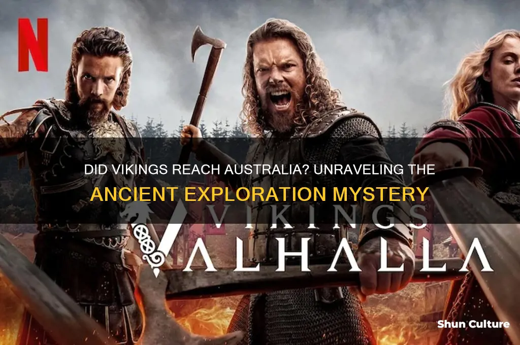did the vikings go to australia