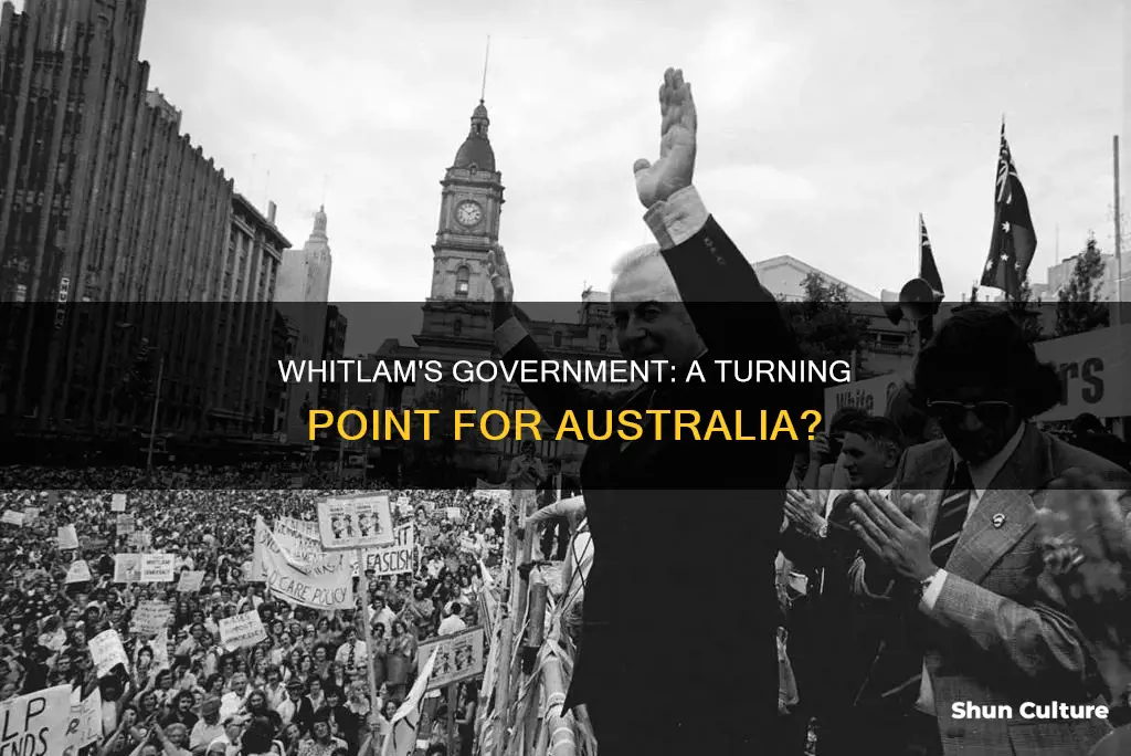 did the whitlam government change australia