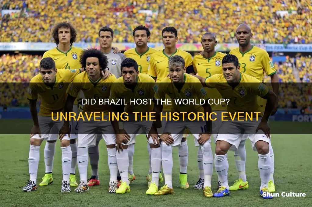 did the world cup take place in brazil