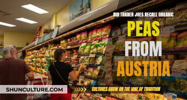 Trader Joe's Organic Peas: Recall Over Contamination