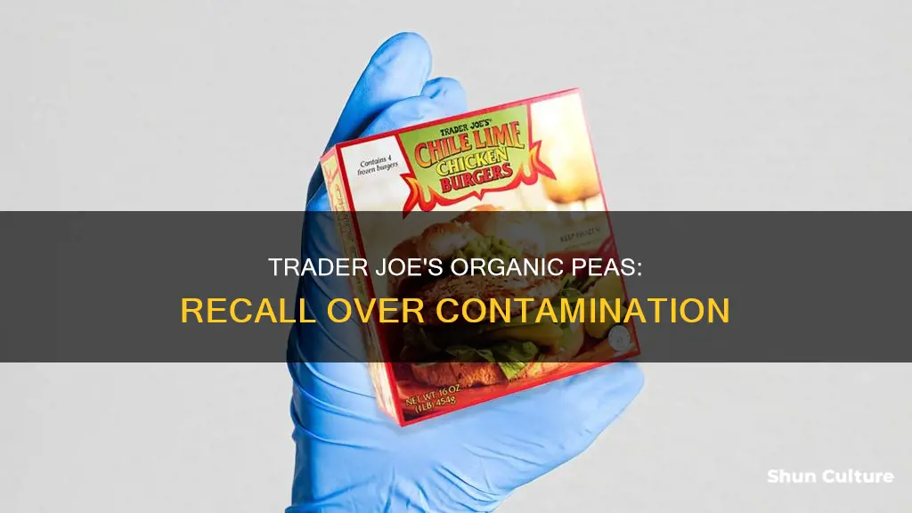 did trader joes recall organic peas from austria