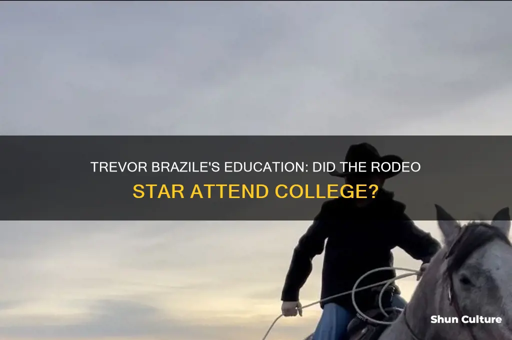 did trevor brazile go to college