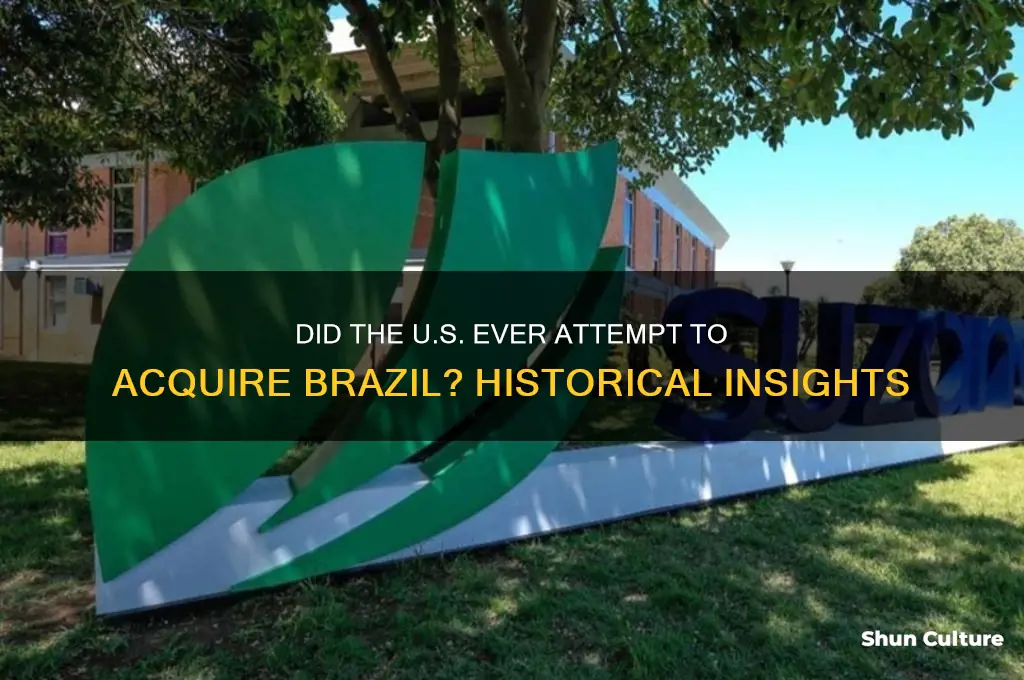 did us ever acquire brazil