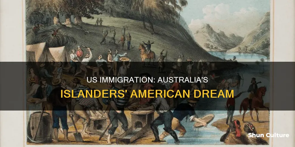 did us take immigrants from australia island