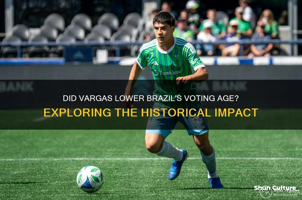 did vargas lower the voting age in brazil