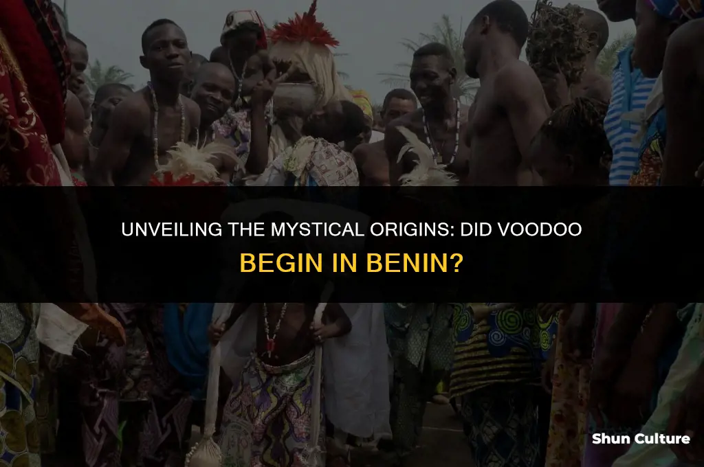 did voodoo begin in benin